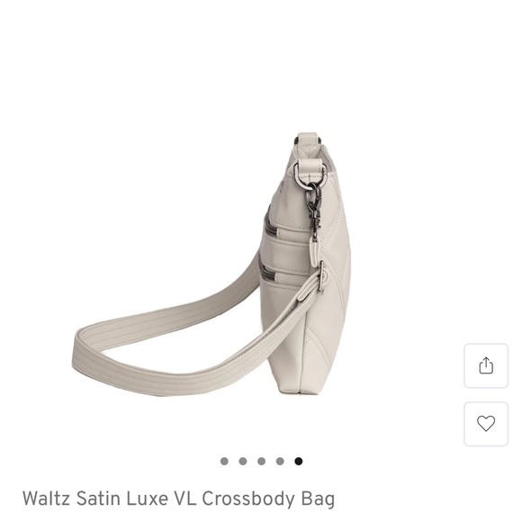 NWT Lug Waltz Quilted Crossbody Bag - Pebble Gray - Picture 6 of 16